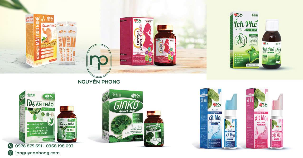 Mẫu hộp mềm đựng thuốc đông y